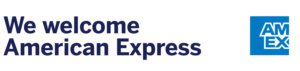 We welcome American Express
