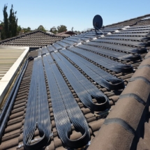 Tailored solar pool heating solution installed in Kinross, WA.